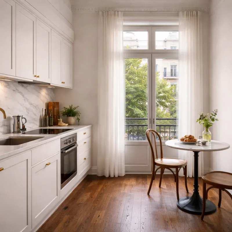 Kitchen — Apartment in Toumpa