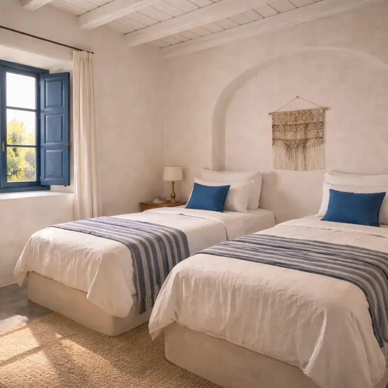 Guest bedroom — Villa Aegean Sunset